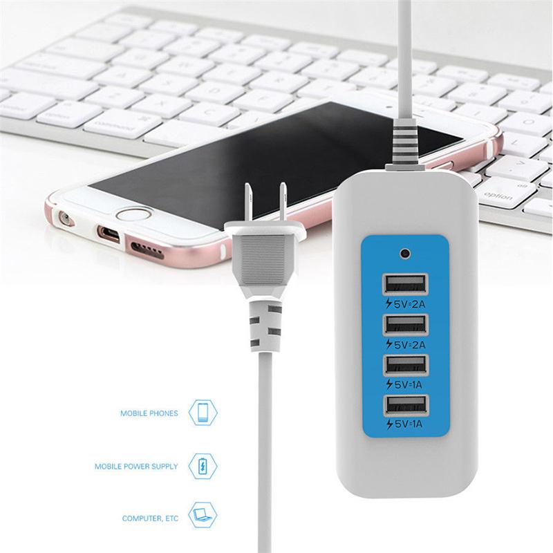 Ổ CẮM ĐIỆN SẠC ĐA NĂNG 4 CỔNG USB.
