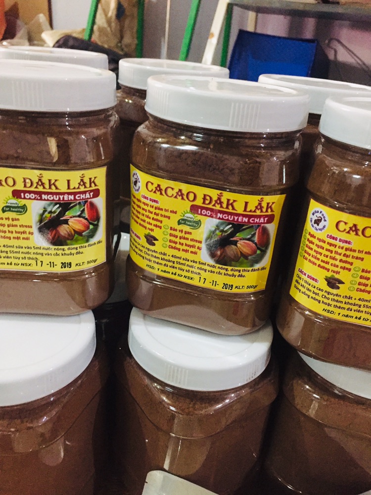 Cacao nguyên chất Đak Lak