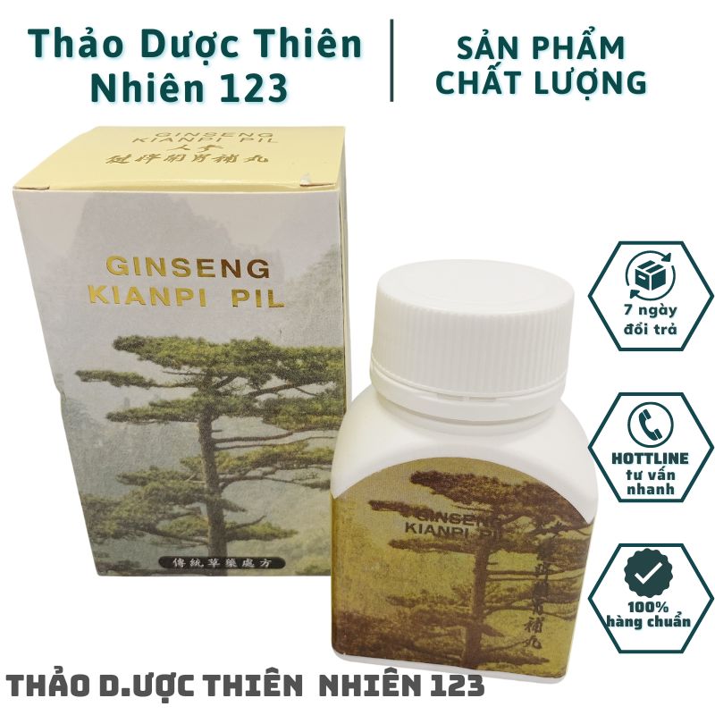 Nhân sâm kiện tỳ khai vị đại b.ổ hoàn - hỗ trợ t.ăng cân
