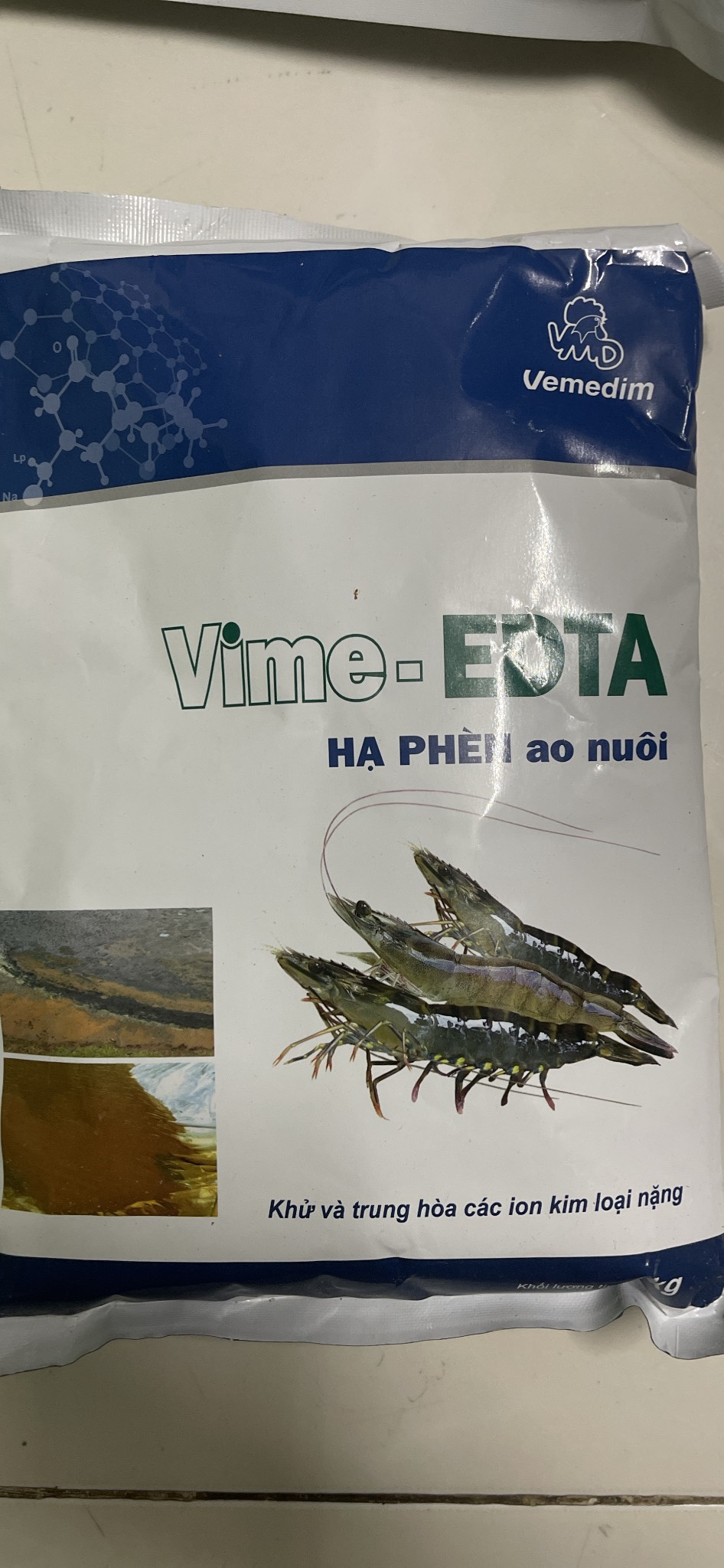 Vime - Edta Vêmdim Hạ phèn ao nuôi 1kg/b