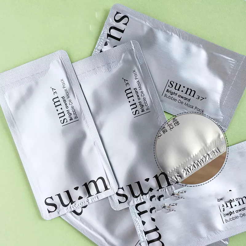 Gói Mặt Nạ Sủi Bọt Thải Độc Da Sum37 Bright Award Bubble-De Mask White
