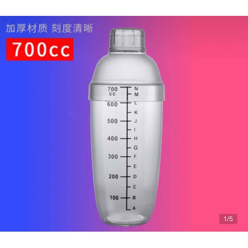 Bình lắc nhựa 700ml