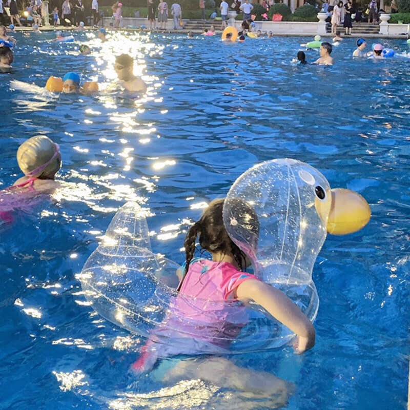 PHAO BƠI VỊT TRONG SUỐT