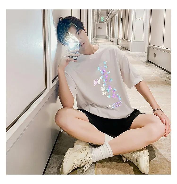Unisex reflective butterfly dance Stee