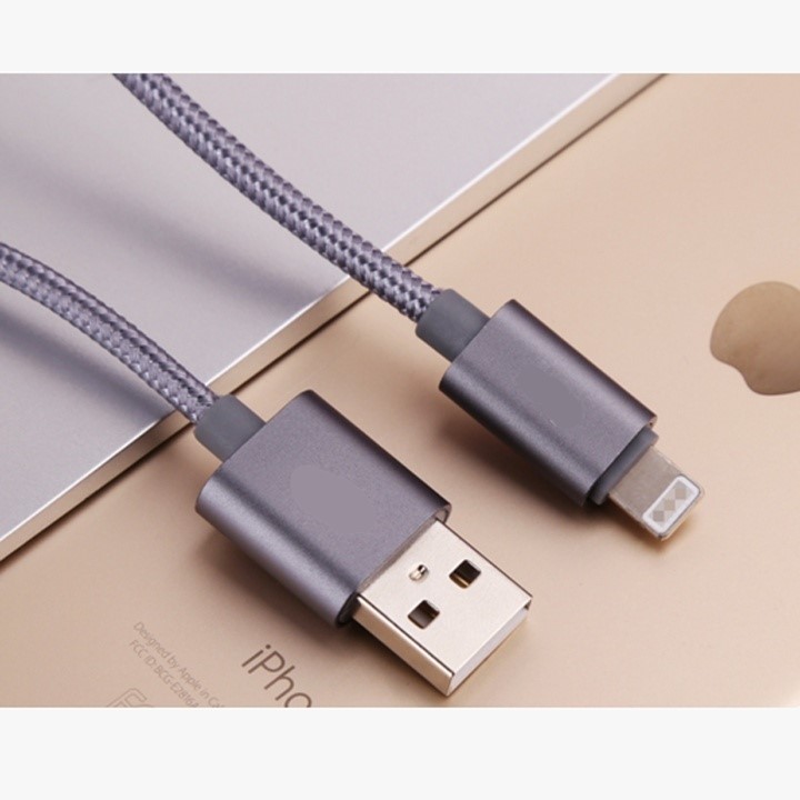 Cáp Sạc 3m Dây Dù Iphone