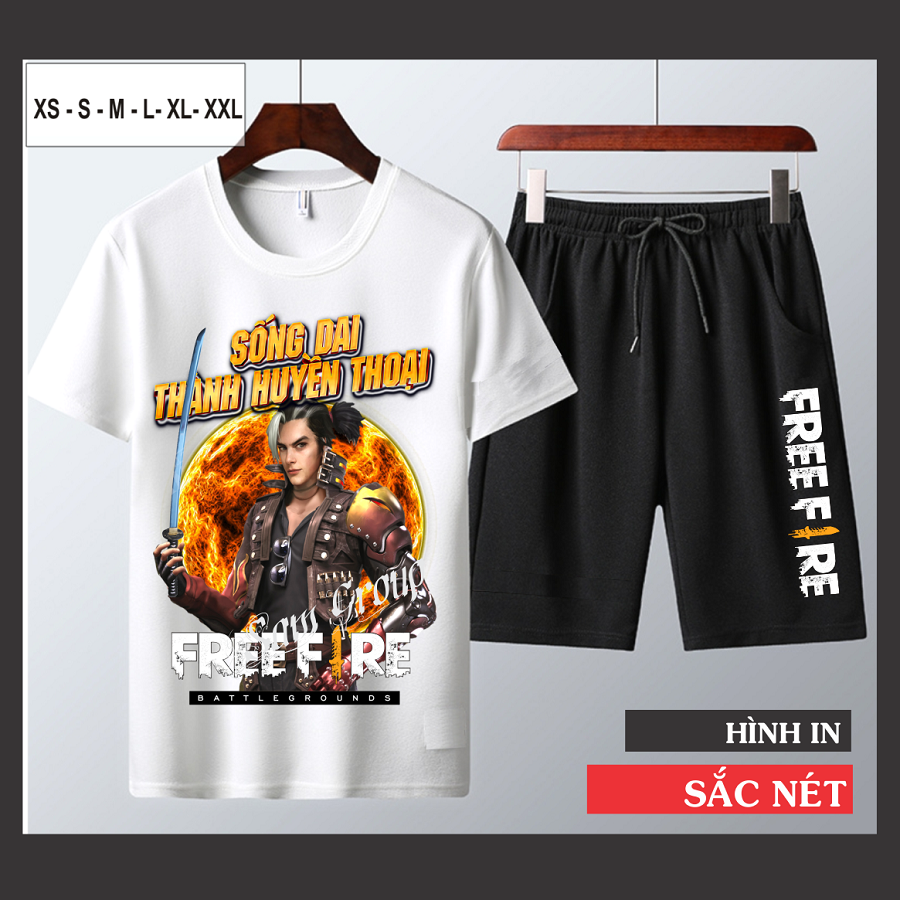 Bộ Free Fire In Hình Cực Chất Hayato Dành Cho Cả Nam Và Nữ