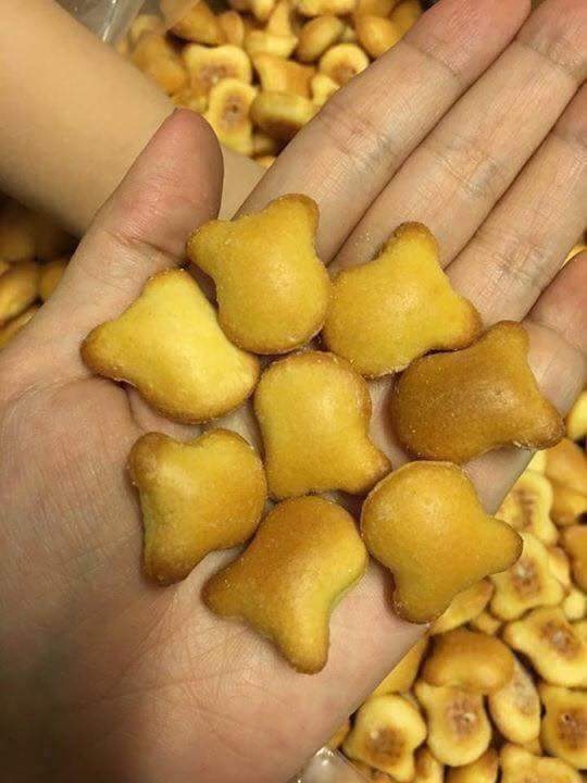 bánh gấu nhân kem-1kg/bịch