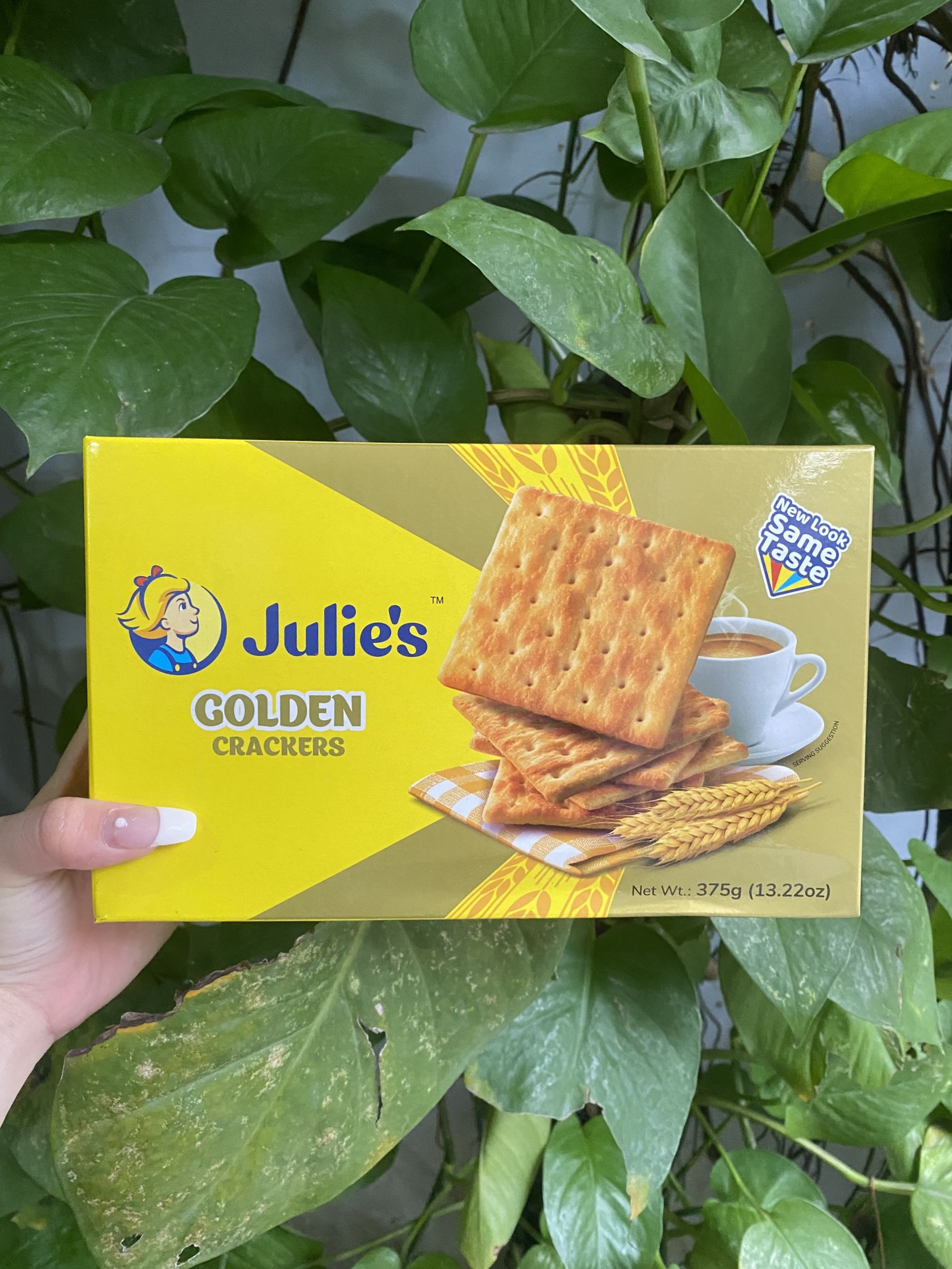 Bánh Quy Giòn Lúa Mì Julie's Golden Crackers (Hộp 375g)