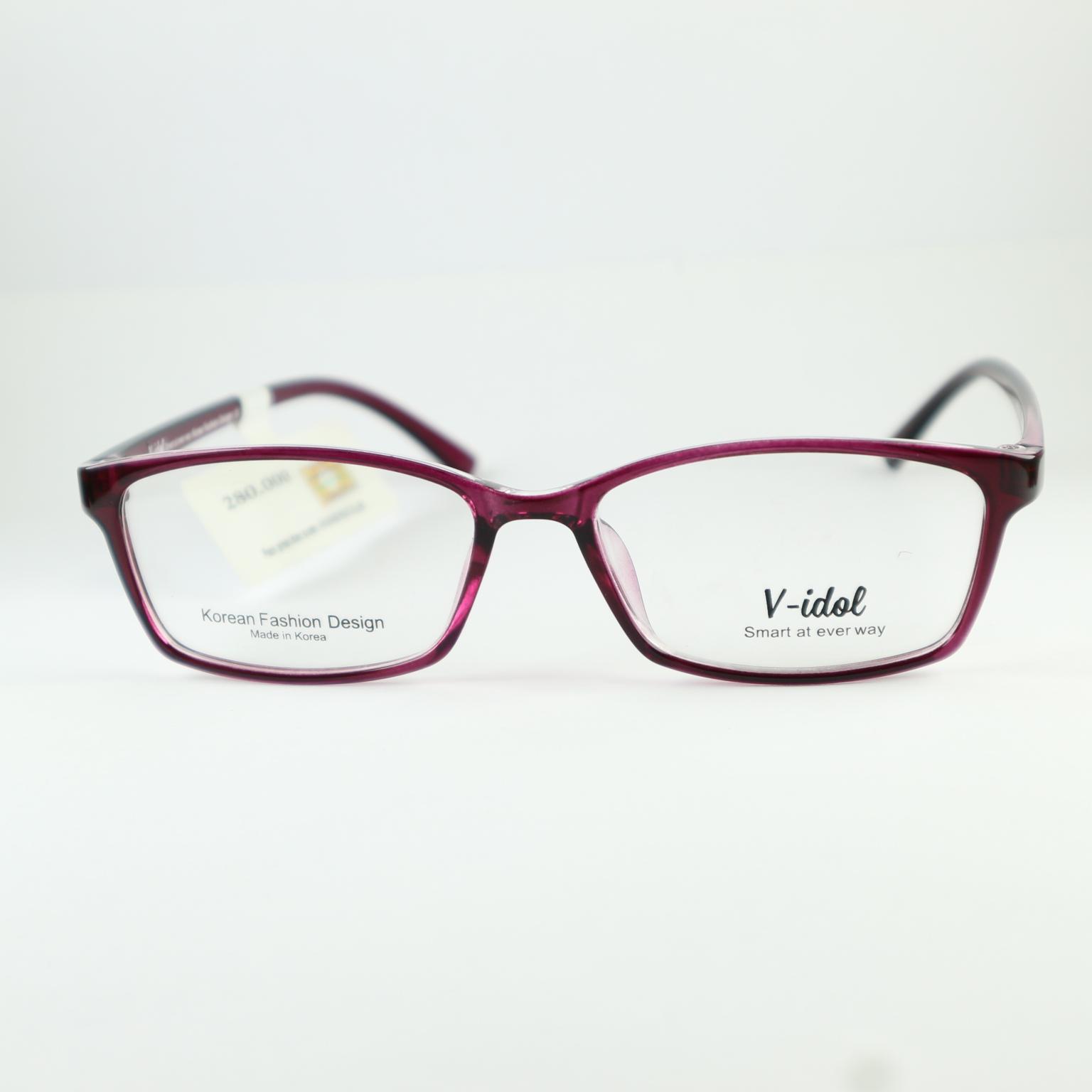 Gọng kính V-idol V8119 SBG ( màu đỏ rượu vang )