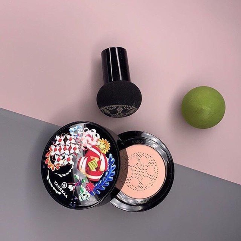 Phấn nước Cushion Vanekaa Thái Lan cực chất cực hot Phấn nước Cushion che khuyết điểm, bật tone da kiềm dầu Vanekaa