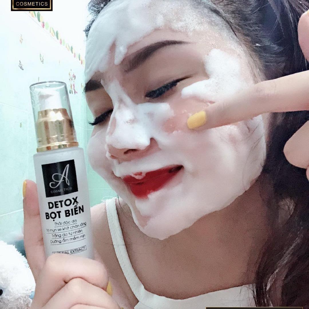 [HCM]Mặt nạ sủi bọt Detox Bọt Biển A comestic 80ml