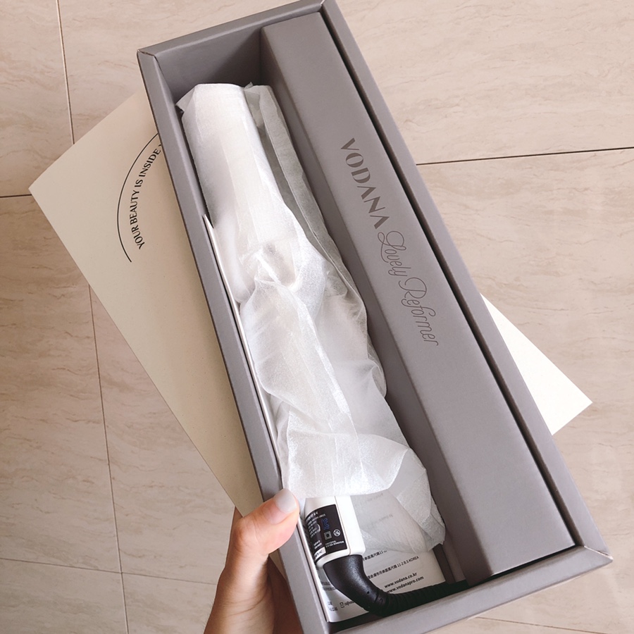Hair Curling Machine Ivory Cream {Available} iron wave 32mm 36mm