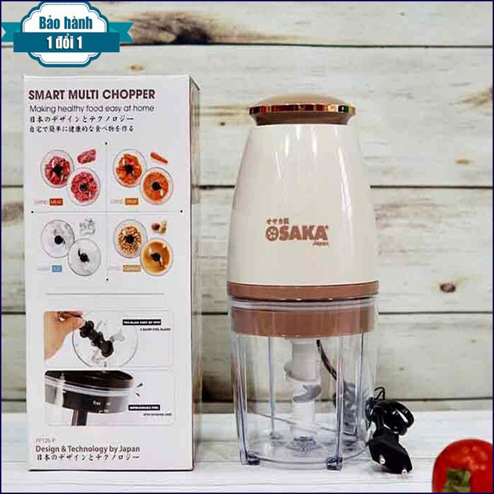 Máy xay sinh tố đa năng OSAKA nắp tròn ,Máy xay đá OSAKA xay thịt, xay hoa quả thực phẩm