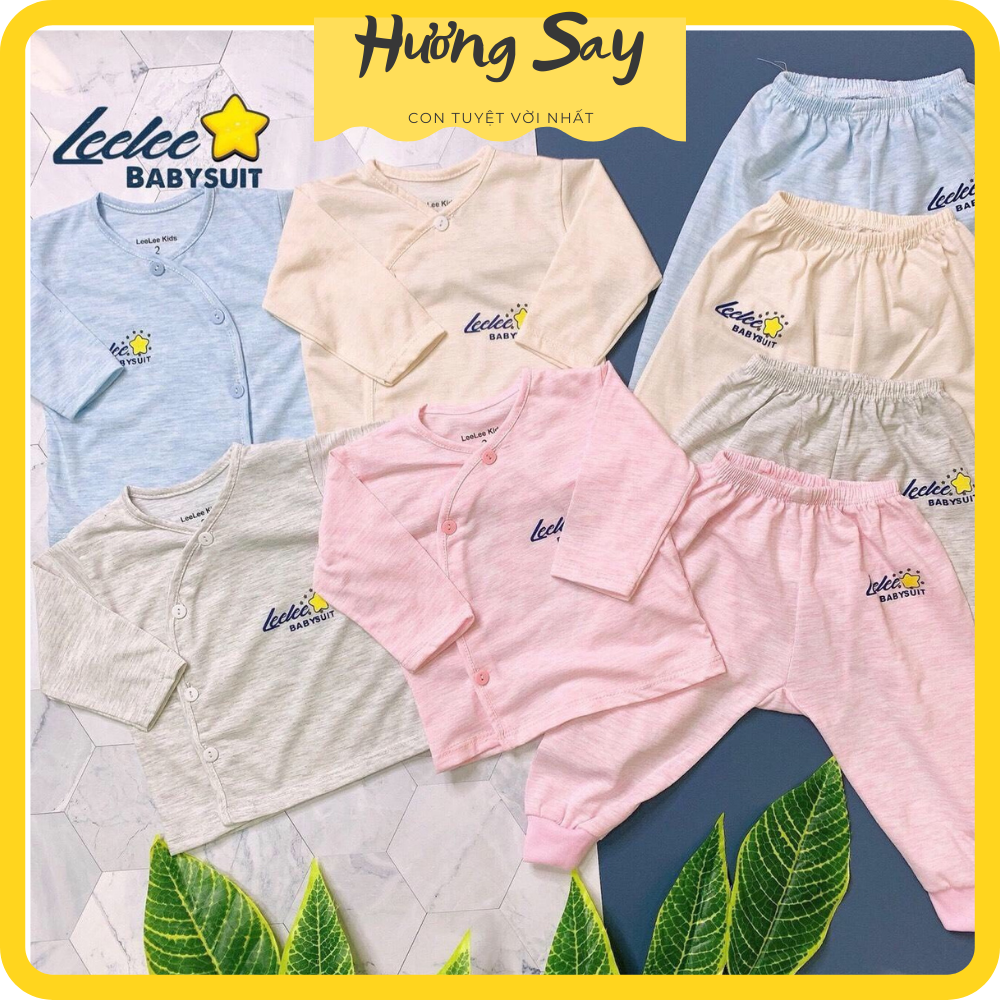 Bộ quần áo dài tay LeeLee babysuit cho bé