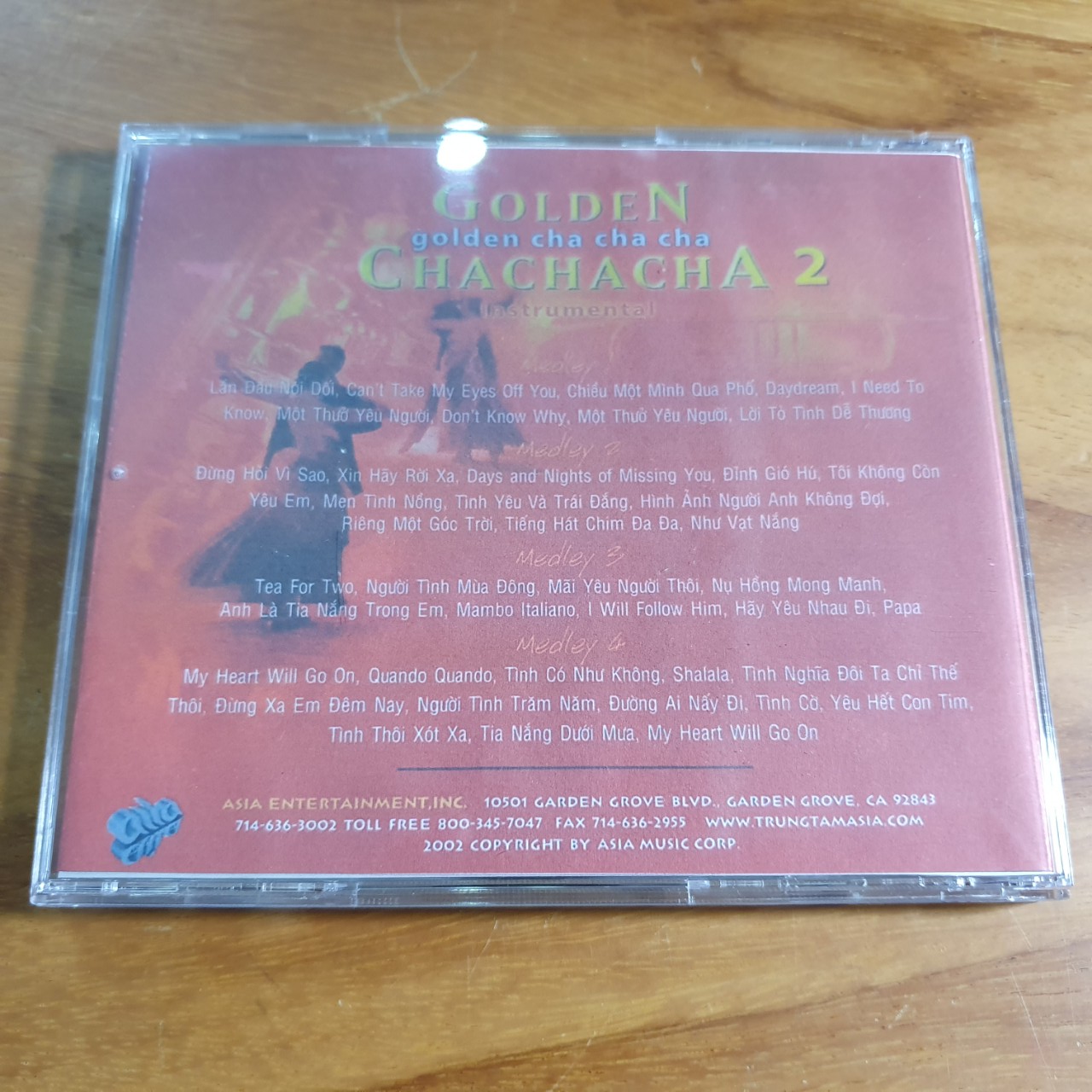 [MDCD] Bộ 3 đĩa CD hòa tấu Chachacha Rumba