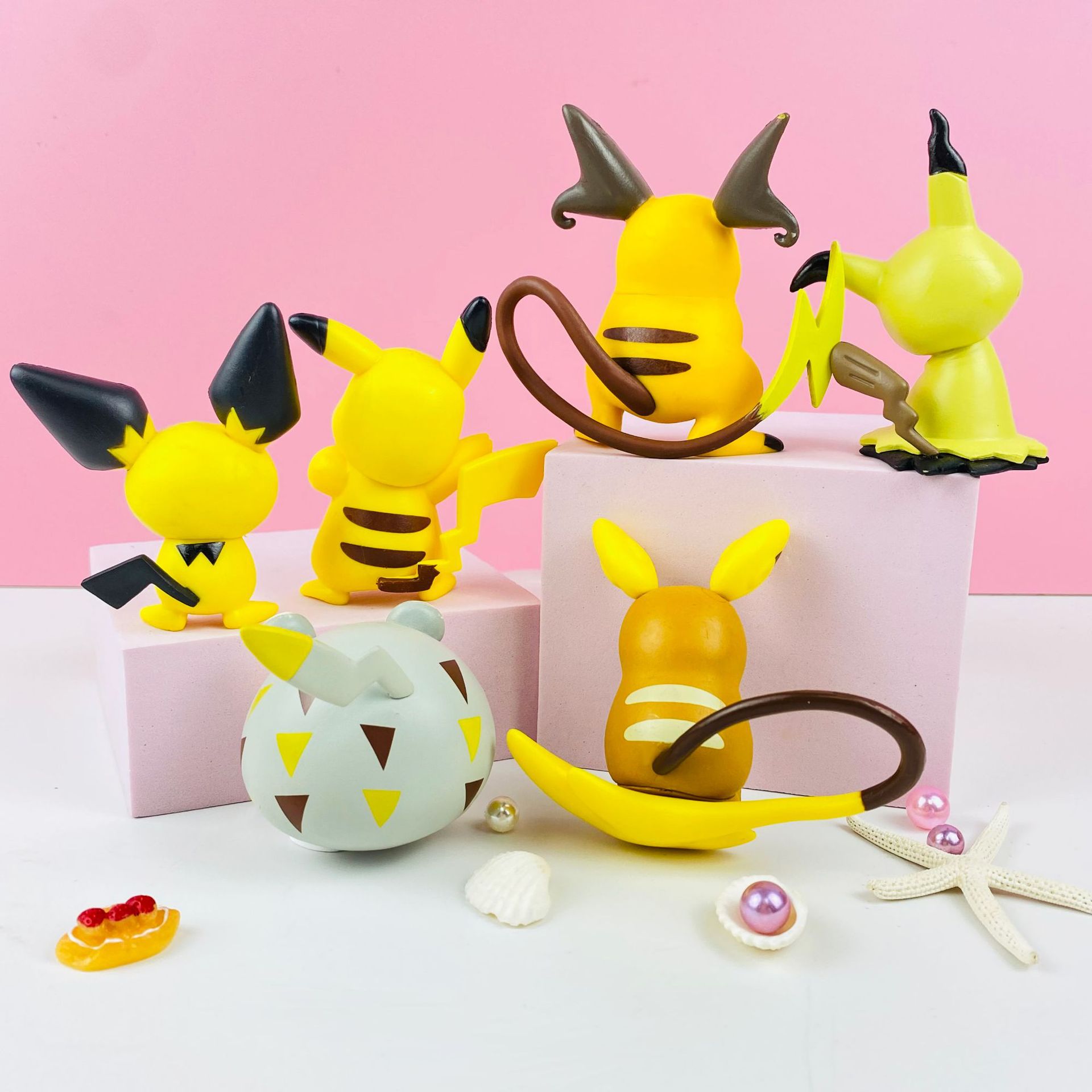 Set 6 mô hình pokemon siêu kute-Mẫu 2