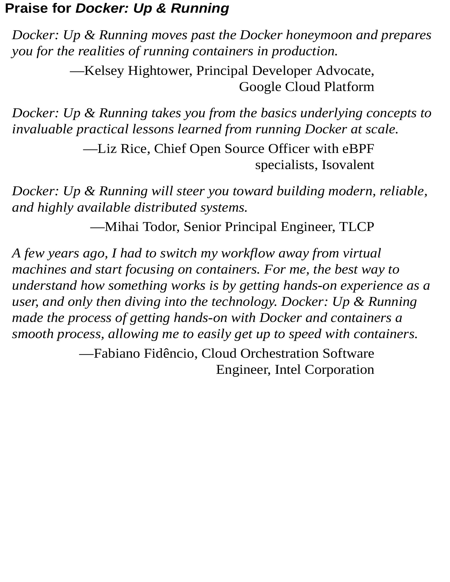 Docker Up Running, 3rd Edition