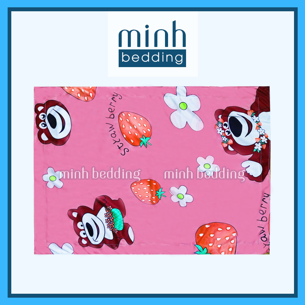 Áo gối thun lạnh 40x60cm Minh Bedding không khoá kéo, siêu mềm mát