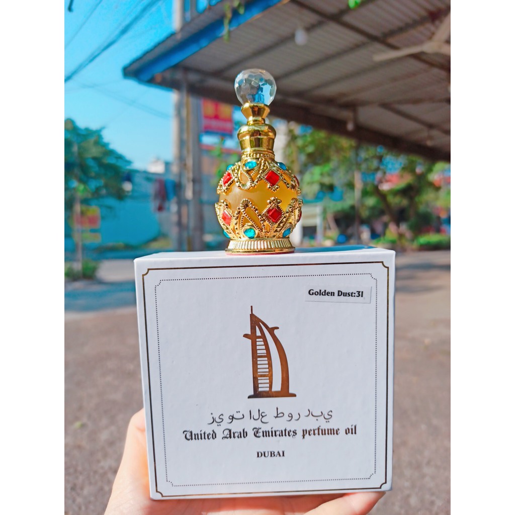 Tinh dầu nước hoa dubai mùi golden dust