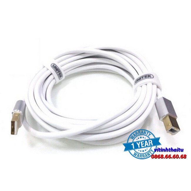 Cáp USB In 2.0 (3m) Unitek (Y-C420FSL)