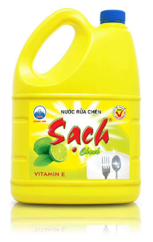 HCM - Can Nước rửa chén Net Sạch 4kg chanh/trà xanh