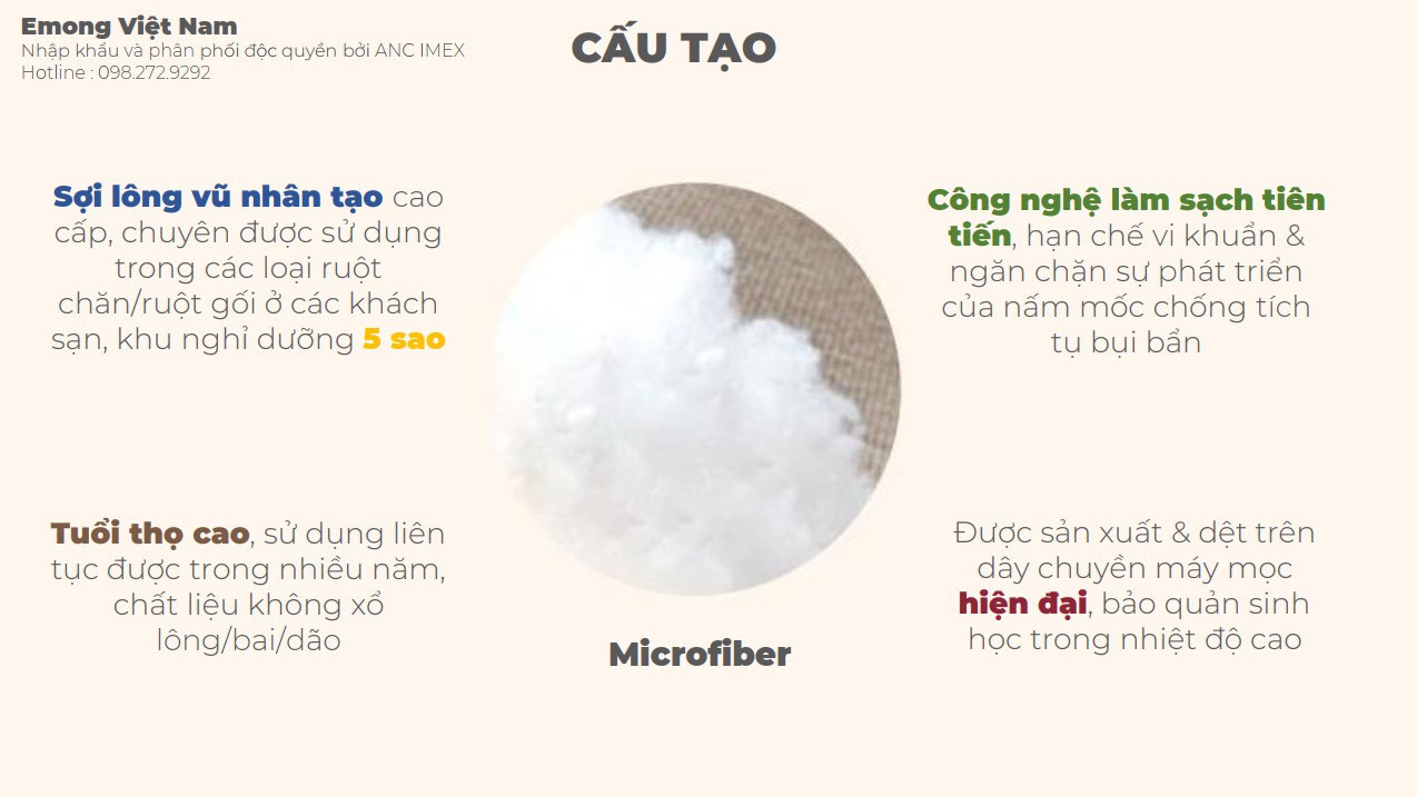 Gối chống trào ngược Emong - Hàn Quốc