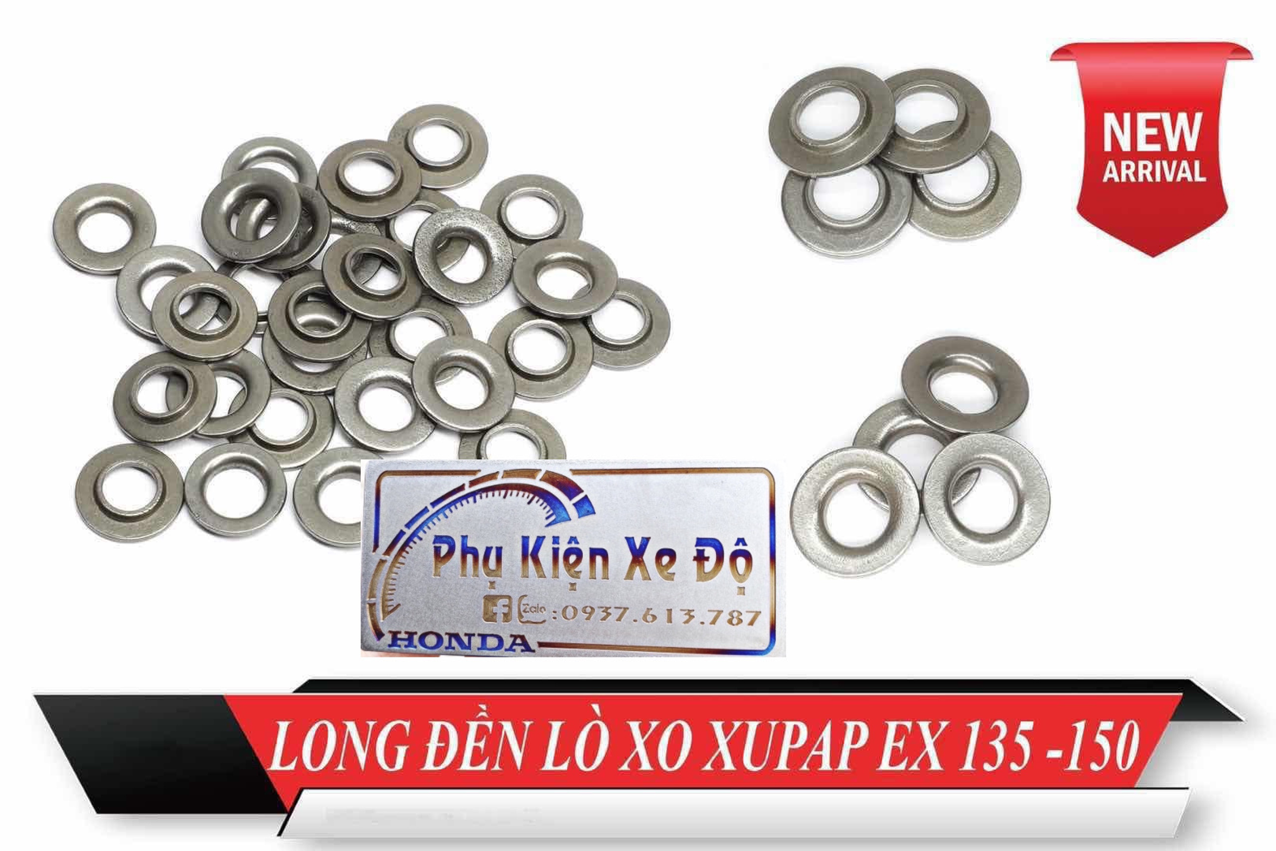 4 long đền lò xo xupap ex 135 150