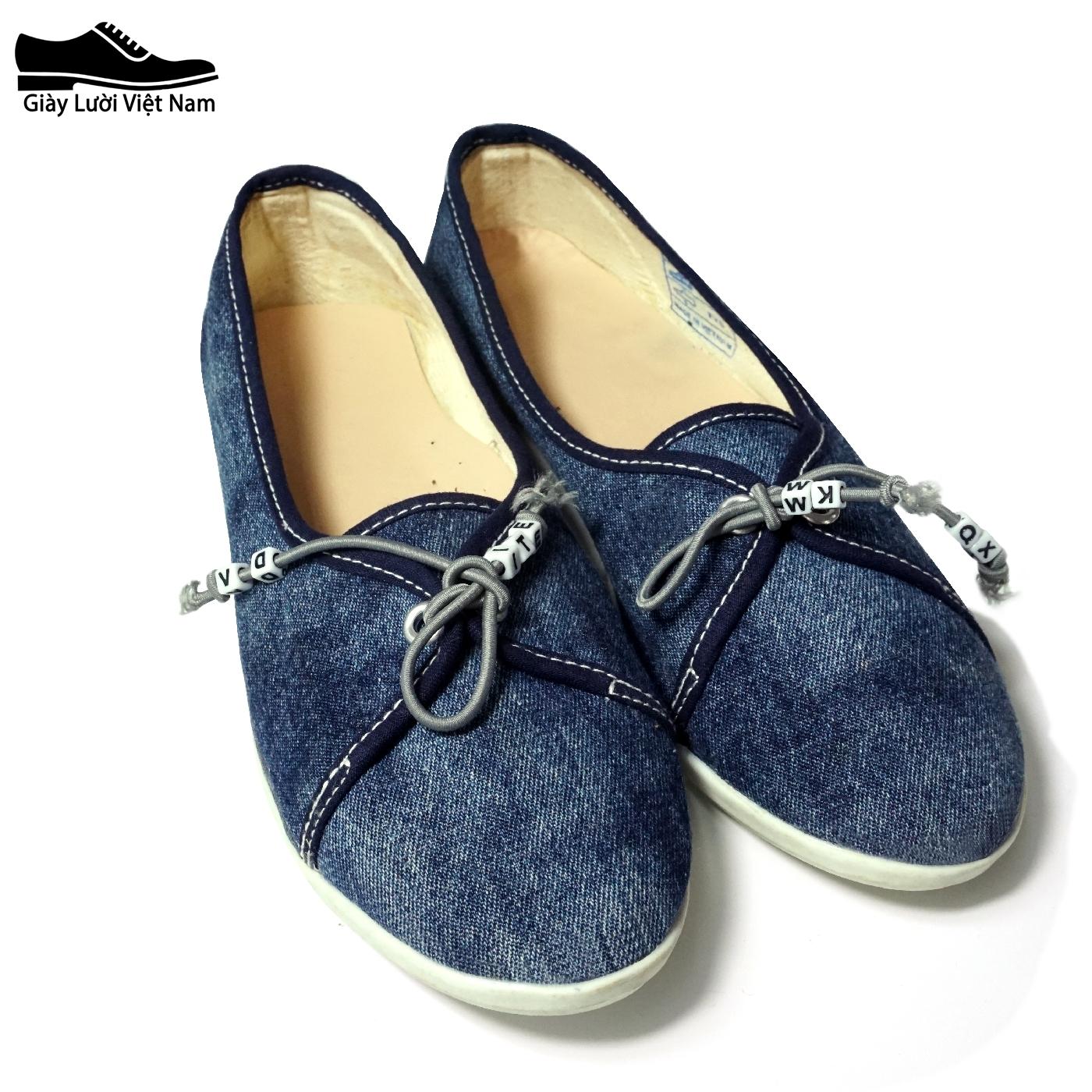 Giày Búp Bê Nữ Vải Bò - L19