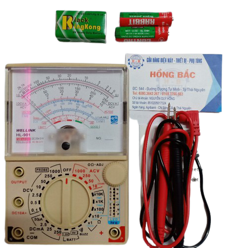 ĐỒNG HỒ VẠN NĂNG WELLINK HL-903