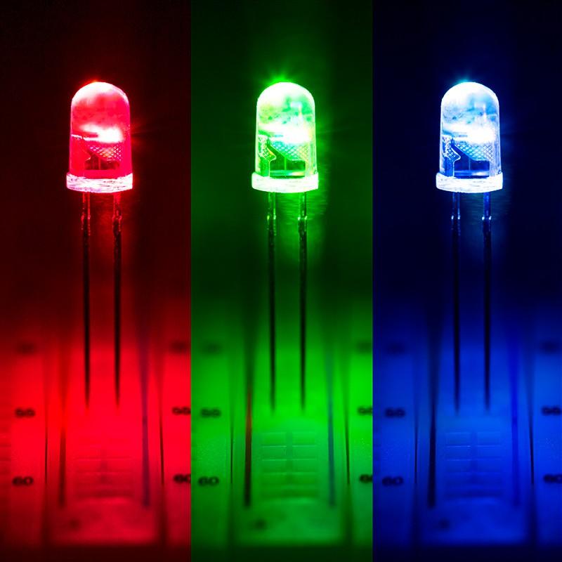 Led siêu sáng 5mm Màu Vàng 1000 bóng