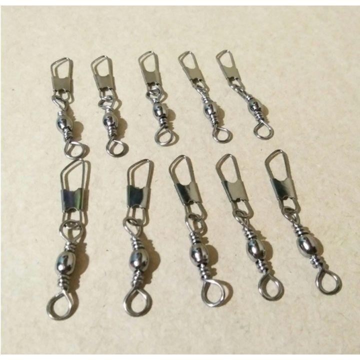 Combo 10 chiếc Khóa Linh Chống Xoắn, khóa link câu cá số 10