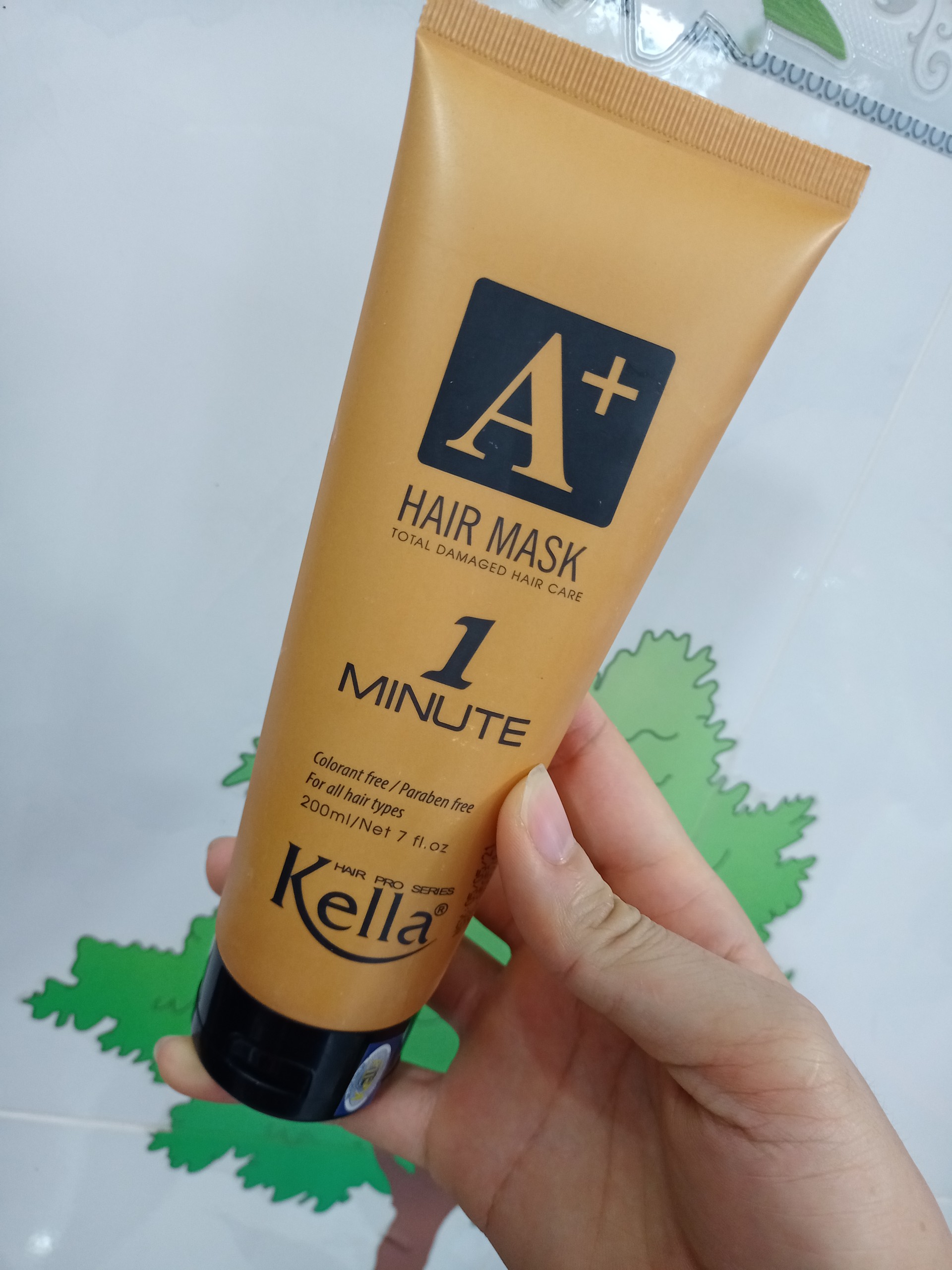 Kem hấp phục hồi tóc 1 phút Kella A+