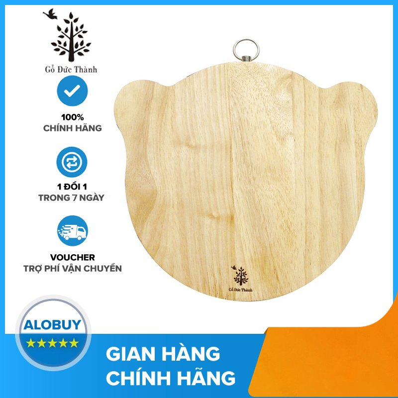 Thớt Mặt Gấu Gỗ Đức Thành 04321