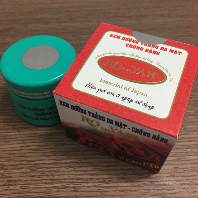 Combo 2 Hủ Kem Mặt Chống Nắng 15g Romiyar