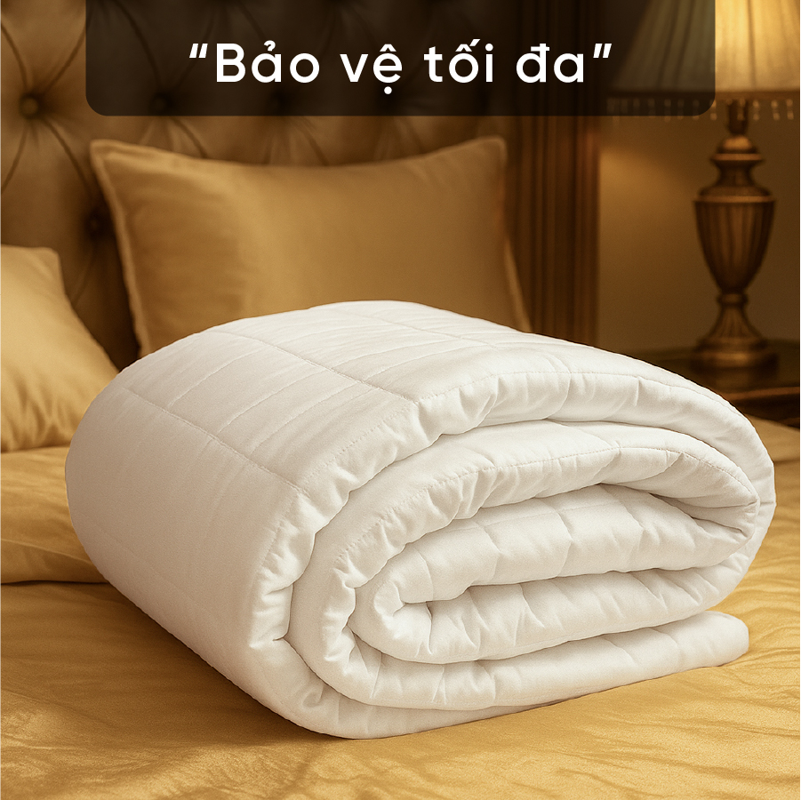 Tấm Bảo Vệ Nệm Cao Cấp Tatana, Chống Vi Khuẩn, Bụi Bẩn Bám Vào Nệm