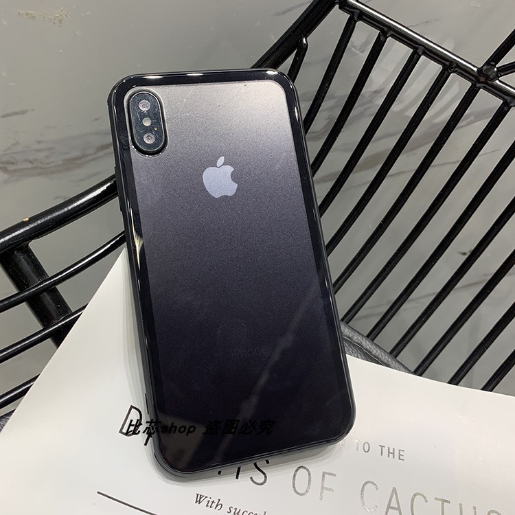 Ốp lưng iphone Ombre Giả Kính 7 Màu 6/6plus/6s/6s plus/6/7/7plus/8/8plus