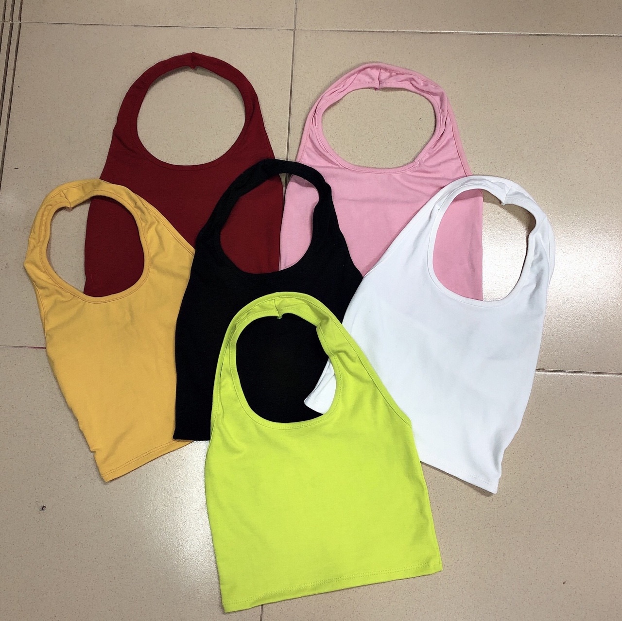 Áo yêm trồng cổ ạ