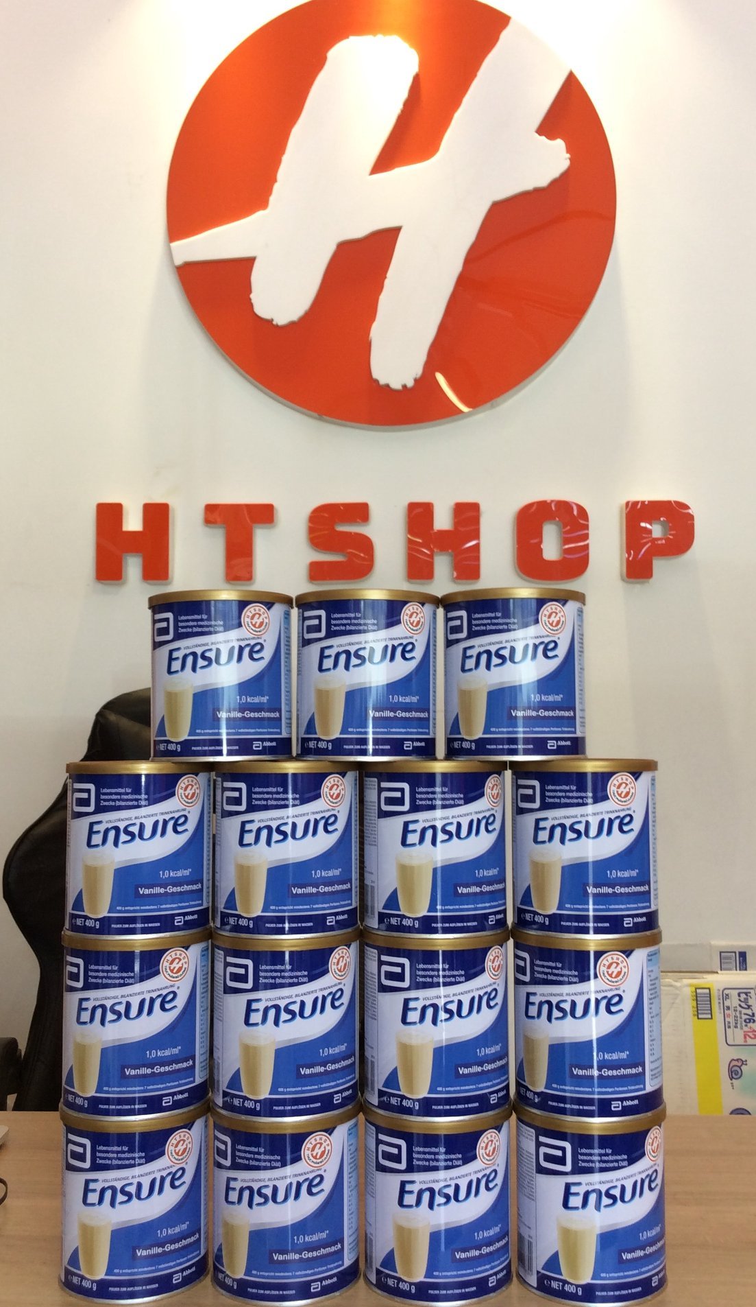 Sữa Bột Ensure Hương Vani - Đức Hộp 400Gram