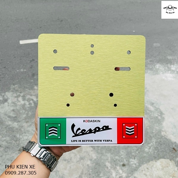 Đế Biển Số Cho Các Dòng Vespa