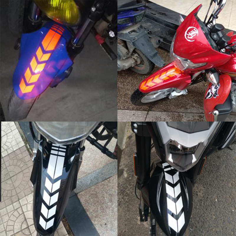 Tem dán bình xăng dán dè trước xe máy mô tô