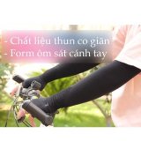 Găng tay chống nắng Let's Slim (Đen)
