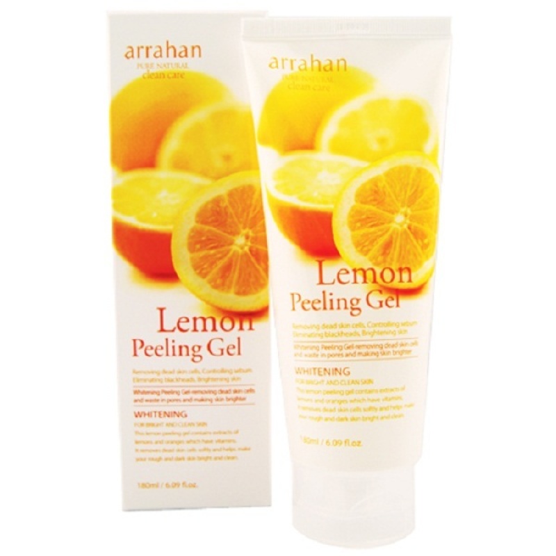 Gel tẩy tế bào chết Arrahan Lemon Peeling Gel 180ml nhập khẩu