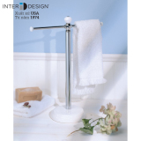 Giá treo khăn thẳng York Interdesign (Inox)
