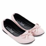 Giày búp bê nơ Sarisiu SRS829 (Hồng)