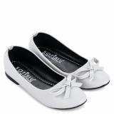 Giày búp bê nơ Sarisiu SRS829 (Xám)