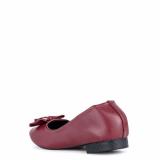 Giày búp bê nơ Sarisiu SRS832 (Đỏ đô)