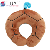 Gối cổ tạo hình Pokermon Go 01 - THIVI(Rùa - Xanh)