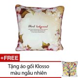 Gối trang trí Klosso KG-M025 + Tặng 1 áo gối Klosso màu ngẫu nhiên