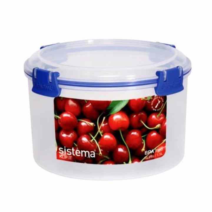 Hộp đựng thực phẩm Sistema - Klip It 1,5lit 1385