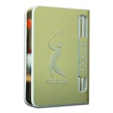 Hộp Đựng Thuốc Lá Kiêm Bật Lửa Khò Gofl Club Edition (vàng)